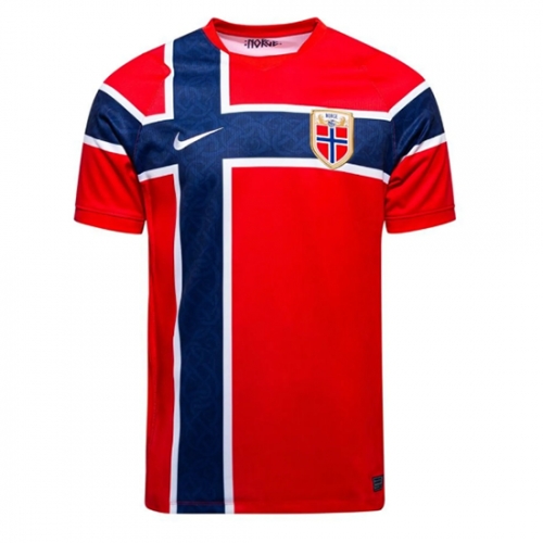 Billige Fotballdrakt Norge Replika Hjemmedrakt VM 2026 Kortermet Billige Fotballdrakt Norge Replika Hjemmedrakt VM 2026 Kortermet